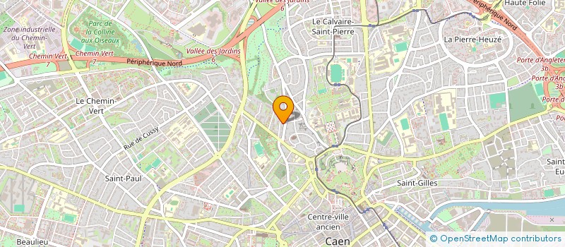 localisation de l'entreprise BSPAYSAGES à CAEN