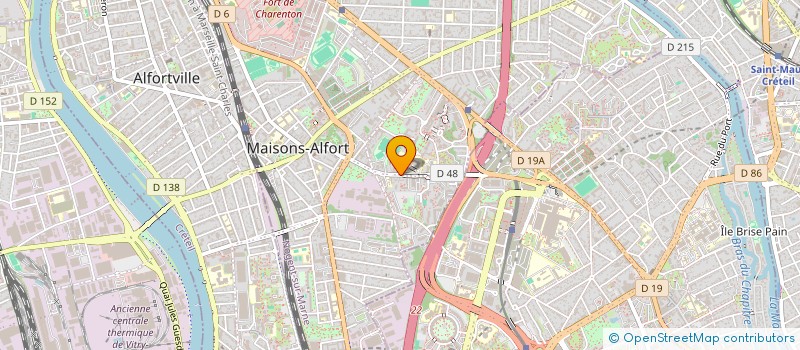 localisation de l'entreprise BSPN  MAISONS-ALFORT