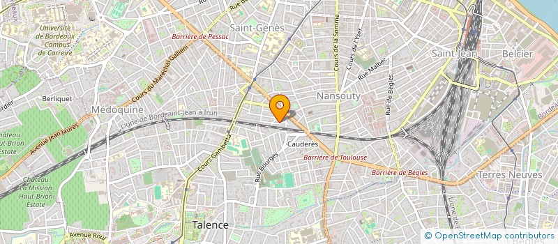 localisation de l'entreprise BSPN  TALENCE