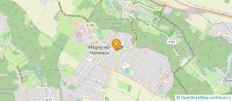 localisation de l'entreprise BSQR CONSEIL  MAGNY-LES-HAMEAUX