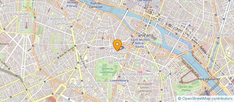 localisation de l'entreprise BSR  PARIS