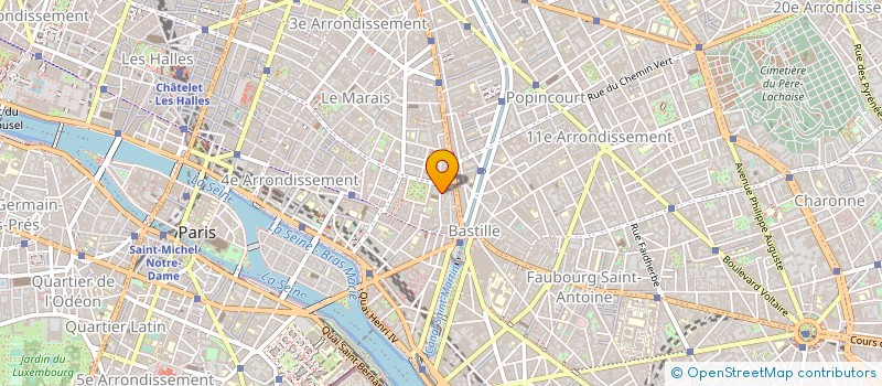 localisation de l'entreprise BSR à PARIS