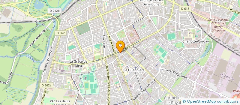 localisation de l'entreprise BSRP à CAEN