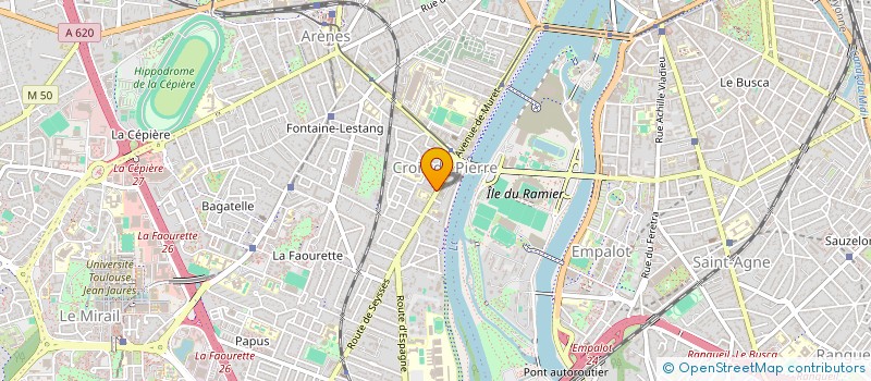 localisation de l'entreprise BSS à TOULOUSE