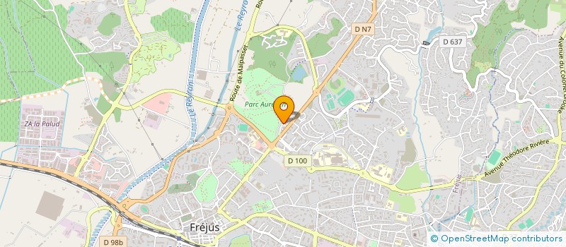 localisation de l'entreprise BSS SECURITY à FREJUS