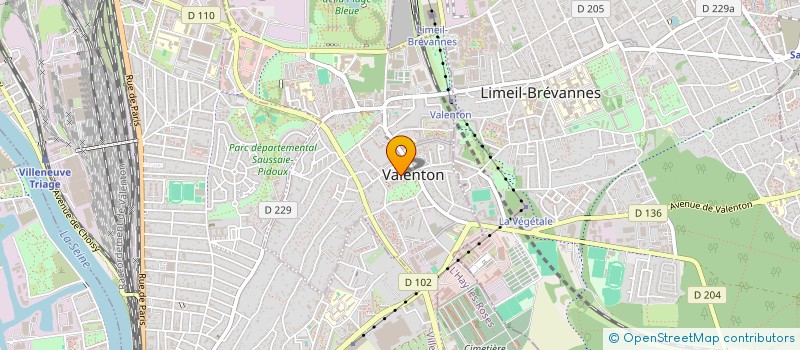 localisation de l'entreprise BSS TRANSPORT  VALENTON