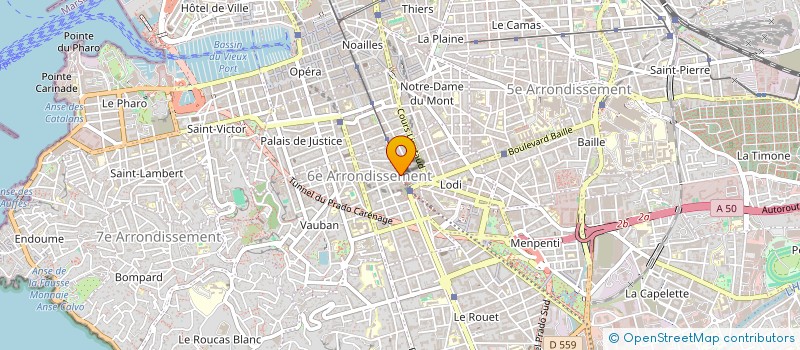 localisation de l'entreprise BSSL à MARSEILLE
