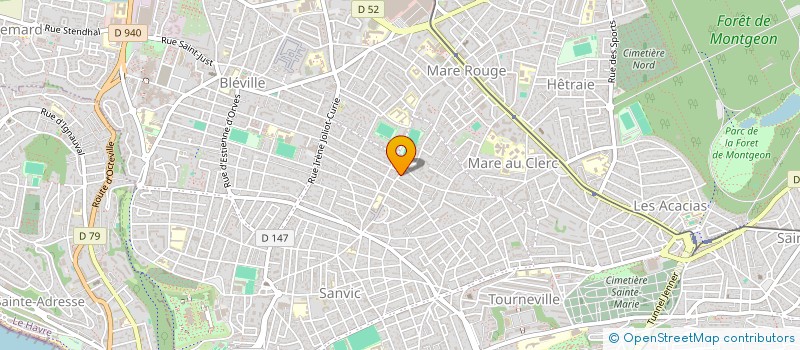 localisation de l'entreprise BSSN  LE HAVRE