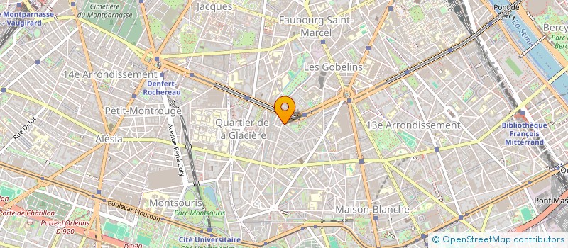 localisation de l'entreprise BSSP  PARIS