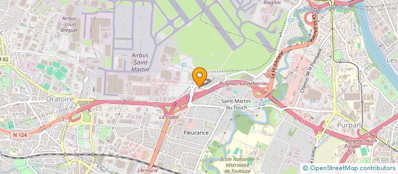localisation de l'entreprise BST 31 à TOULOUSE