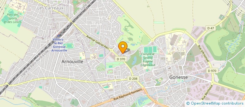 localisation de l'entreprise BST AUTO à GONESSE