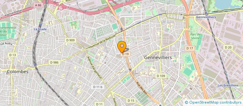 localisation de l'entreprise BST COMPANY  ASNIERES-SUR-SEINE