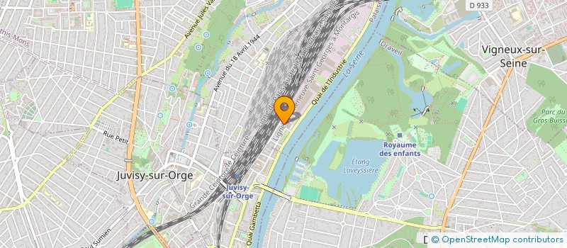 localisation de l'entreprise BST TAXI à ATHIS-MONS