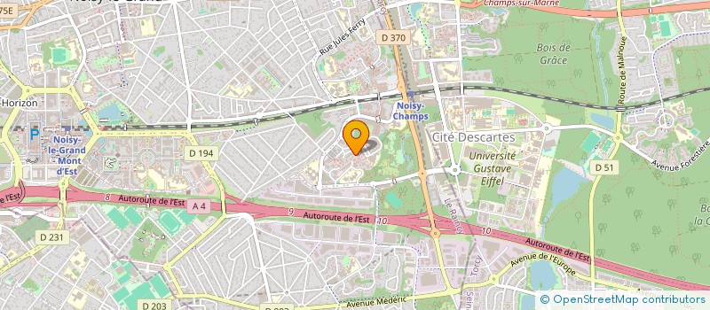 localisation de l'entreprise BSTA  NOISY-LE-GRAND