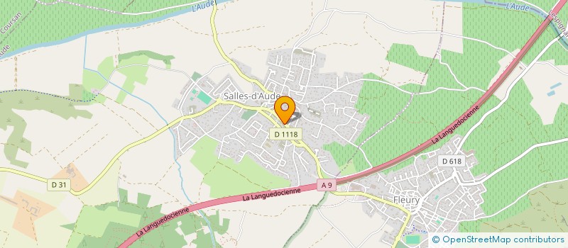 localisation de l'entreprise BSTK  SALLES-D'AUDE