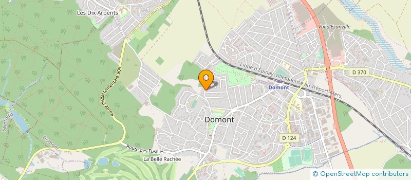 localisation de l'entreprise BSTP EURL  DOMONT