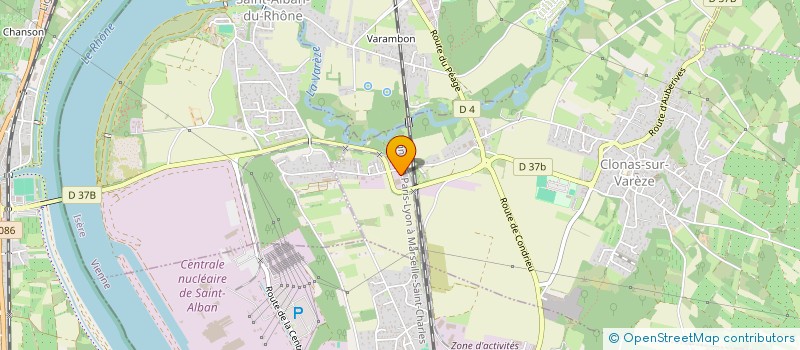 localisation de l'entreprise BSV  CLONAS-SUR-VAREZE