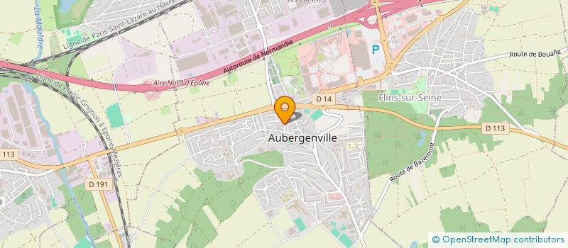 localisation de l'entreprise BSVEYSSIER  AUBERGENVILLE