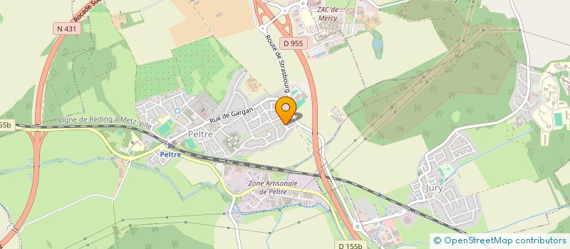 localisation de l'entreprise BSW  TREMERY