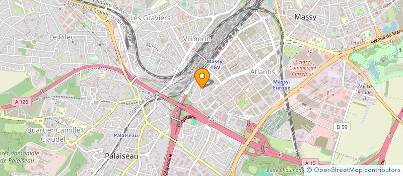 localisation de l'entreprise BSY CONSULTING à PALAISEAU