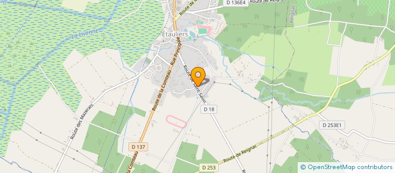 localisation de l'entreprise BSYNERGIES  ETAULIERS