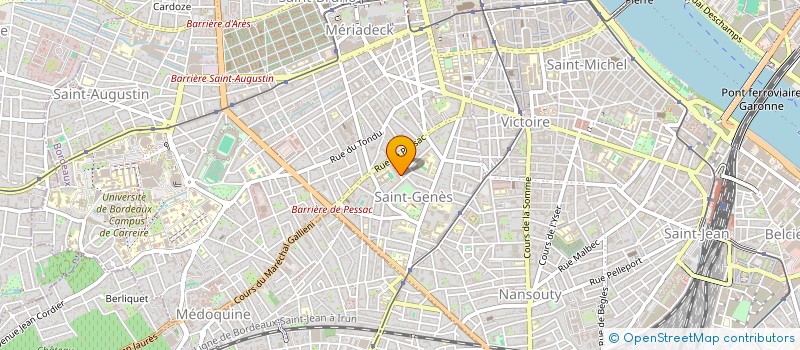 localisation de l'entreprise BT.3.P.  BORDEAUX