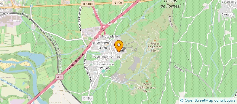 localisation de l'entreprise BT 30  FOURNES