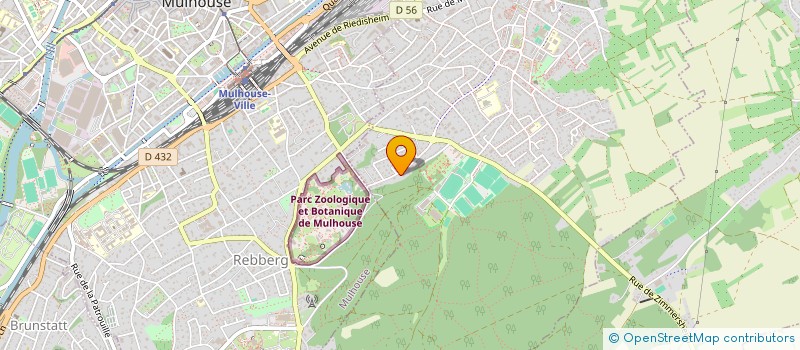 localisation de l'entreprise BT  RIEDISHEIM