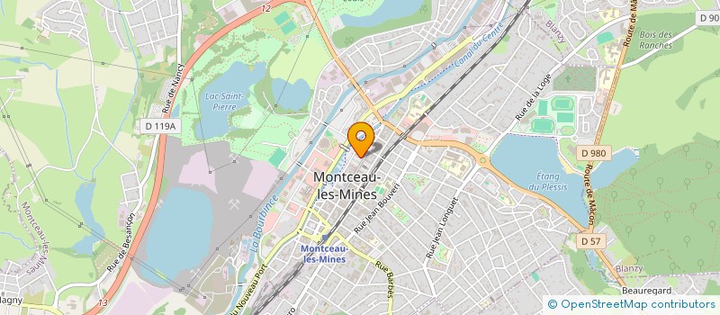 localisation de l'entreprise BT à MONTCEAU-LES-MINES