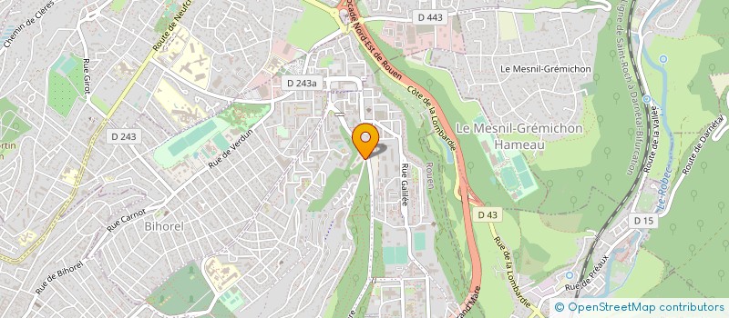 localisation de l'entreprise BT AGENCEMENT TERNISIEN à ROUEN