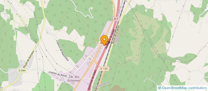 localisation de l'entreprise BT AUTO PRESTIGE à MALATAVERNE
