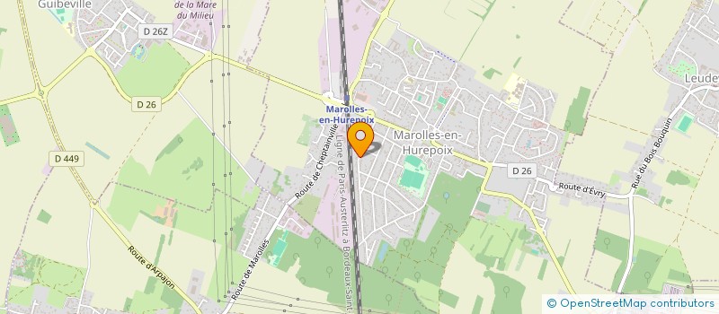 localisation de l'entreprise BT BAT à MAROLLES-EN-HUREPOIX