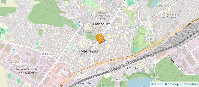 localisation de l'entreprise BT BATIMENT à MAUREPAS