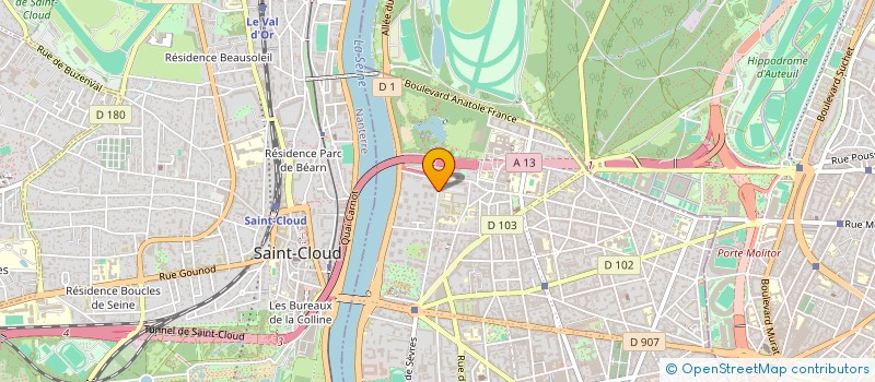 localisation de l'entreprise BT CAPITAL à BOULOGNE-BILLANCOURT