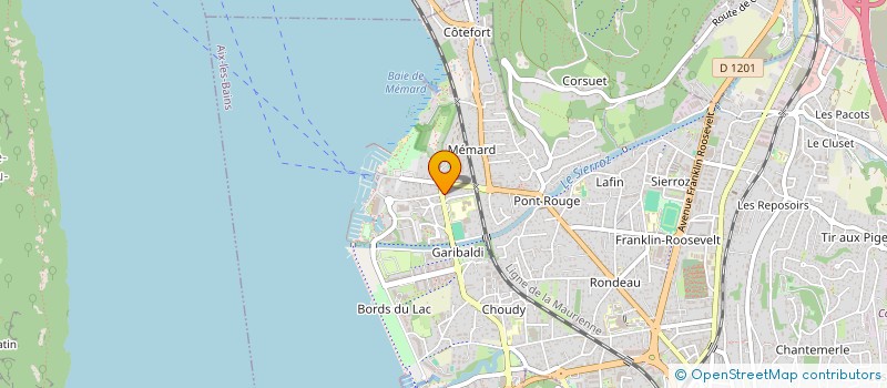 localisation de l'entreprise BT CAPITAL  AIX-LES-BAINS