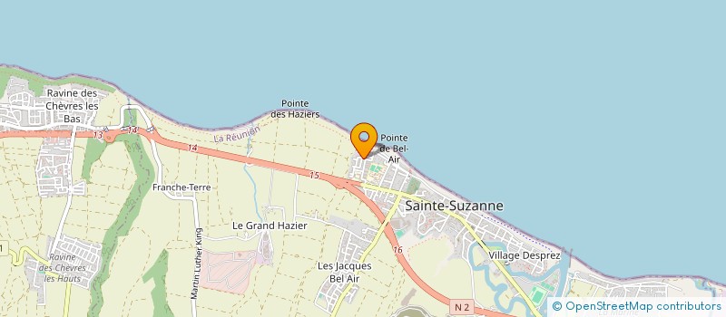 localisation de l'entreprise BT COACHING  SAINTE-SUZANNE