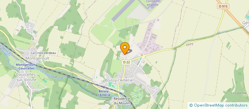 localisation de l'entreprise BT CONCEPTION à BOISSY-L'AILLERIE