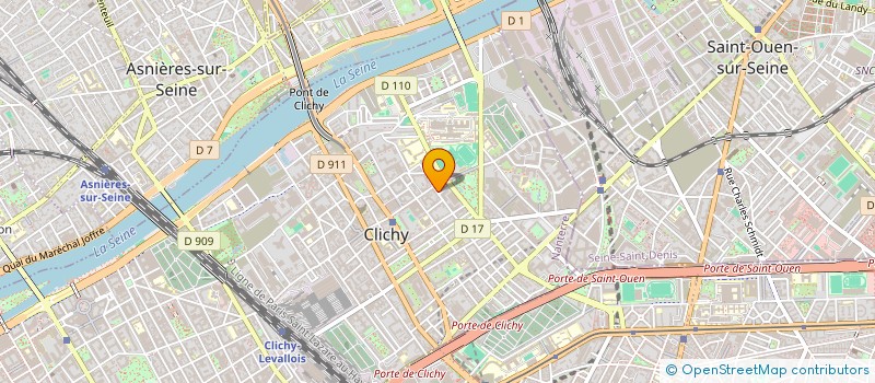 localisation de l'entreprise BT CONSAPART à CLICHY