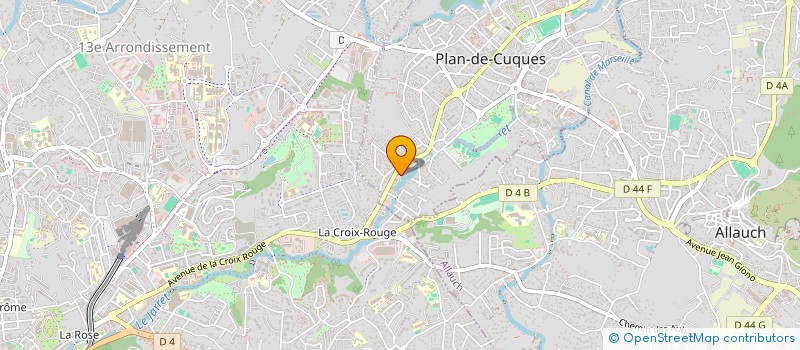 localisation de l'entreprise BT CONSEIL  PLAN-DE-CUQUES