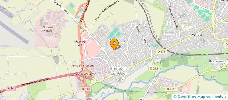 localisation de l'entreprise BT CONSILIUM  BRETTEVILLE-SUR-ODON