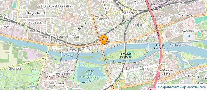 localisation de l'entreprise BT CREATION à LATTES