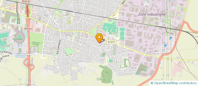 localisation de l'entreprise BT DEVELOPMENT  MEYZIEU