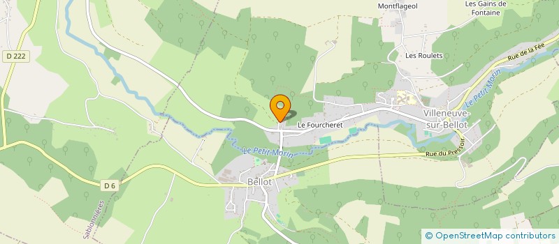 localisation de l'entreprise BT DISTRIBUTION GLOBAL  VILLENEUVE-SUR-BELLOT