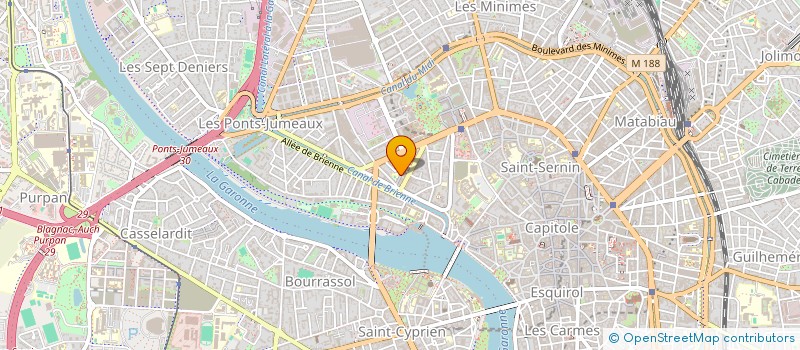 localisation de l'entreprise BT ELEC à TOULOUSE