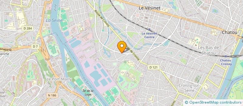 localisation de l'entreprise BT ET I CONSEILS SAS  LE VESINET