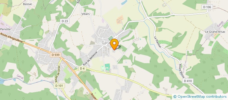 localisation de l'entreprise BT ETANCHE à GARAT