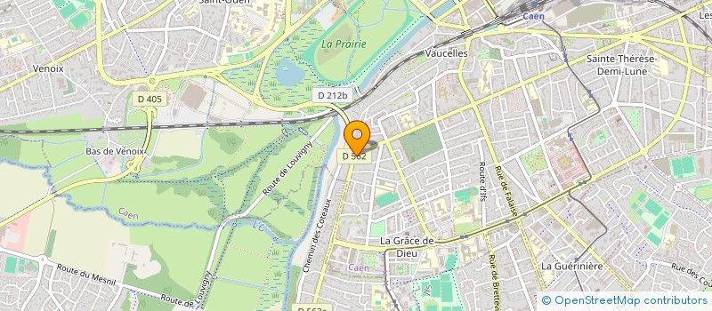 localisation de l'entreprise BT'FNET à CAEN