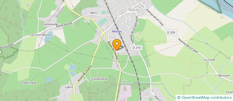 localisation de l'entreprise BT GENERAL  MACAU