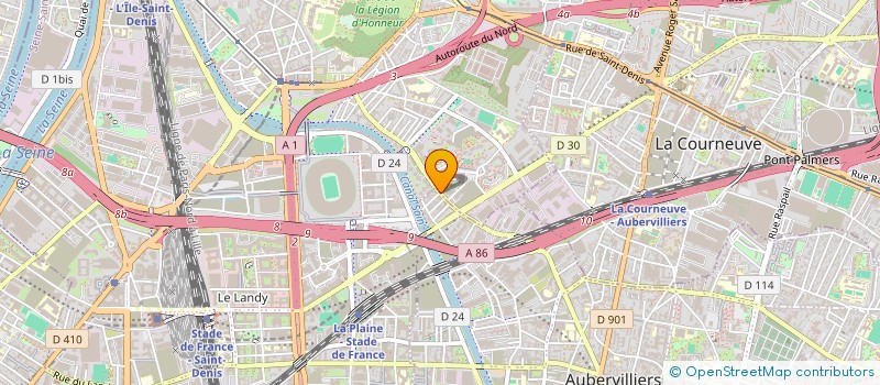 localisation de l'entreprise BT GESTION PILOTAGE COORDINATION à SAINT-DENIS