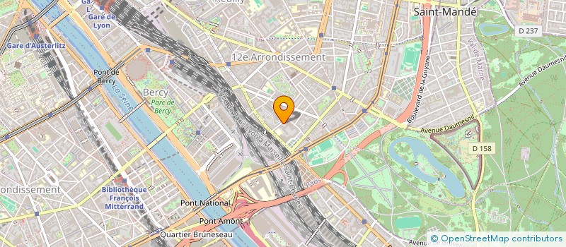 localisation de l'entreprise BT HOLDING  PARIS